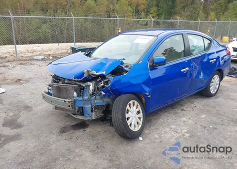 2012 Nissan Versa 1.6 Sv из США, поврежденный, VIN 3N1CN7AP1CL906915